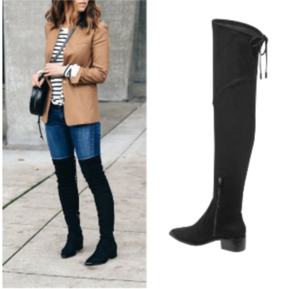 NIB Marc Fisher Over-the-Knee Boots Black